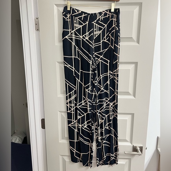 ASOS geometric wide leg pants - Picture 1 of 2